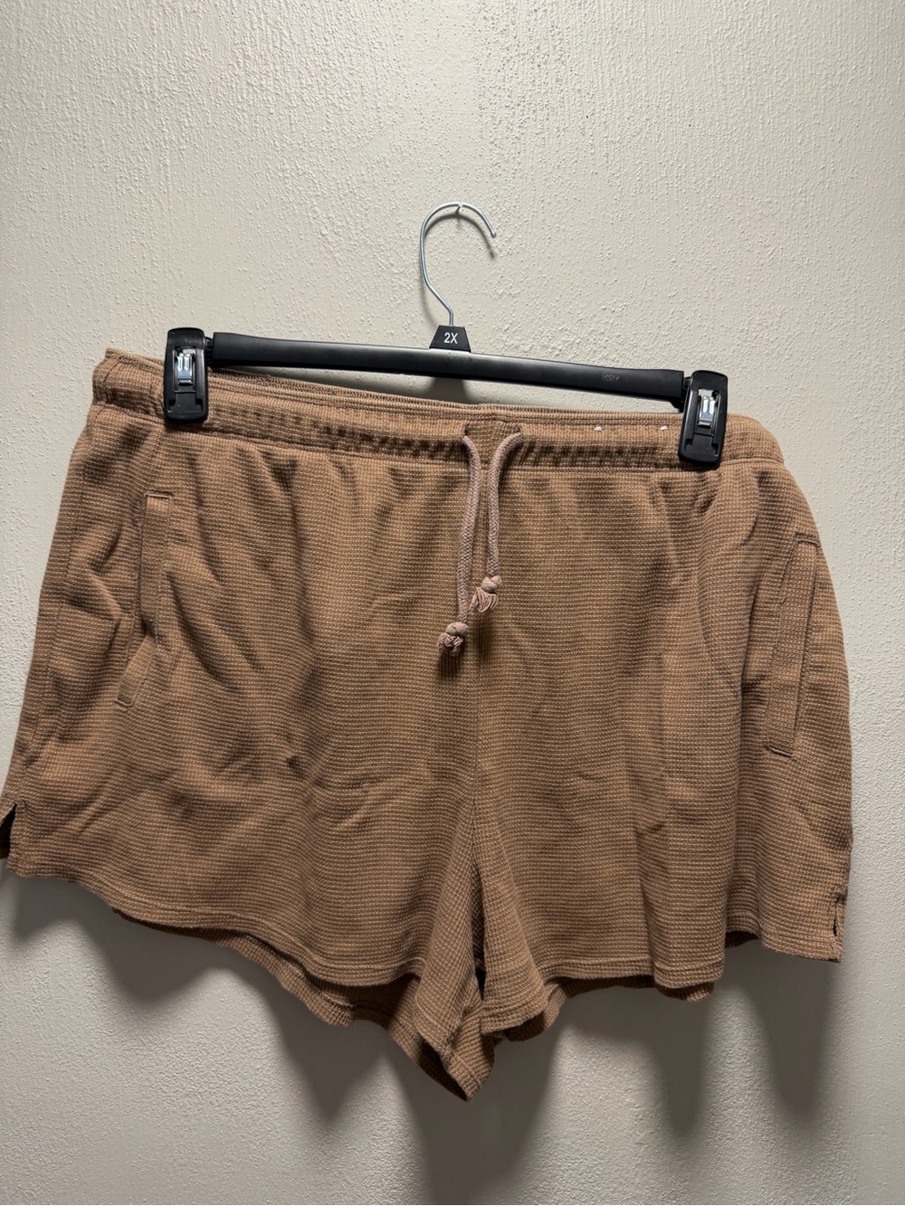 Brown Plus Size SO Shorts 2X